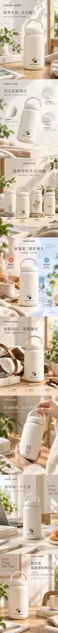 《造物集 ZOWOKI保温杯详情页》
